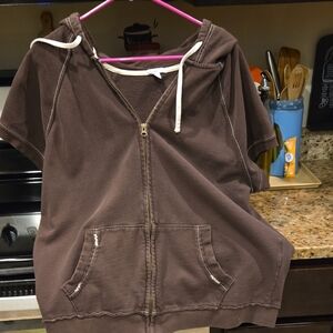 Old Navy Chocolate Brown Hoodie